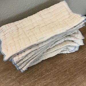 Cloth Diaper Inserts - Prefolds (22 pieces)